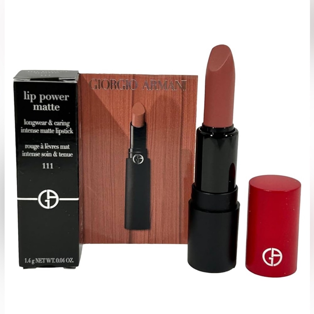 GIORGIO ARMANI LIP POWER LONG-LASTING MATTE LIPSTICK